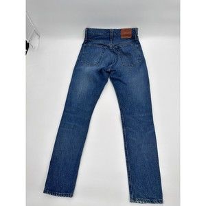 Levi's size 26X27 Women's 501 Button Fly Blue Premium Denim Skinny Cotton Jeans